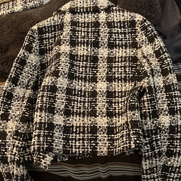 Theory tweed jacket motorcycle style - Picture 3 of 3